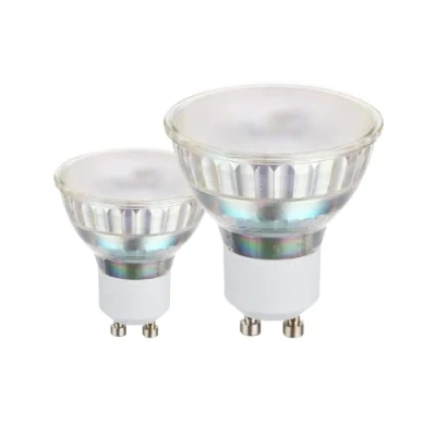 Image of EGLO Set of 2 LED light bulbs, GU10 reflector lamps, 4.8 watts each (equivalent to 35 watt), 240 lumen, neutral white glow, 4000 Kelvin, spotlights, Ø 2&quot;