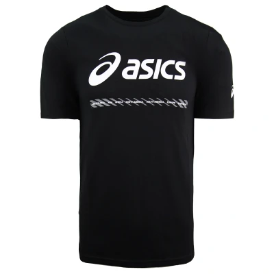 Image of Asics City Attack Mens Black T Shirt Size Small