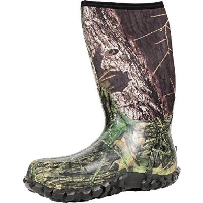 Image of BOGS Men&#039;s Classic Mid Snow Boot, Mossy Oak, 6 UK