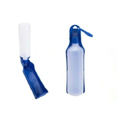 Image of Dog Pet Travel Walking Water Bottle with Belt Clip &amp; Tray