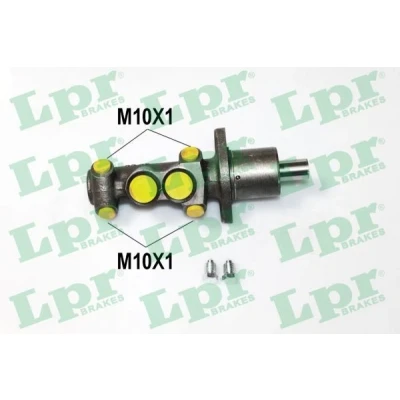 Image of P16134 Master Cylinder LPR 1803 20,64mm Grey Cast Iron 10 x 1 (4), (4) VOLKSWAGEN: GOLF 2, Corrado, Cabriolet
