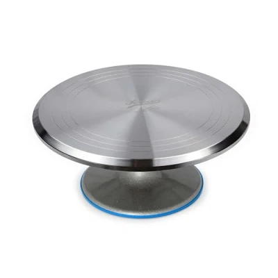 Image of Ateco 615 Stainless Steel Turntable, Aluminum
