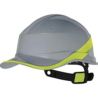 Image of Delta Plus DIAMOND V grey ABS high vision electrical insulated safety helmet