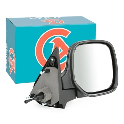 Image of 8153HR Wing mirror ALKAR 9265974 Right Control: cable pull, Convex for left hand drive vehicles CITROËN: Berlingo / First I Van