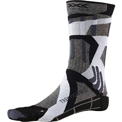 Image of X Socks Men Trek Pioneer Light Granite Grey/Modern Camo, Size: 35 38