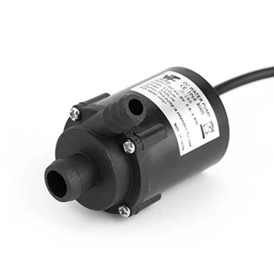 Image of Zunate Mini Water Pump, DC 4V 6V 150L/H Micro Submersible Brushless Pumps Cooling Pump Motor with USB Connector