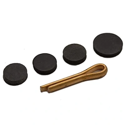 Image of Oracstar PPW345 Ball Valve Washers and Split Pin, Black Brass