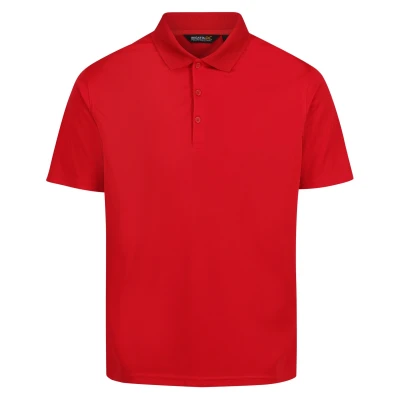 Image of Regatta Mens Pro Moisture Wicking Polo Shirt (Classic Red) Size X Small