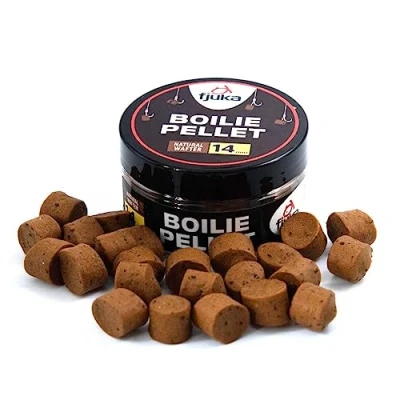 Image of Fjuka Pellet Wafter 14mm Natural Fishing pellets
