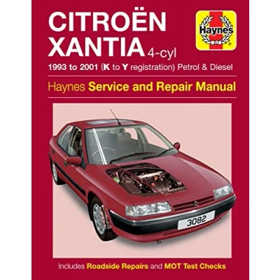 Image of Citroen Xantia Petrol &amp; Diesel (93 01) Haynes Repair Manual