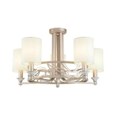 Image of Vittoria Chandelier Cream with Gold, 5 Light, E14