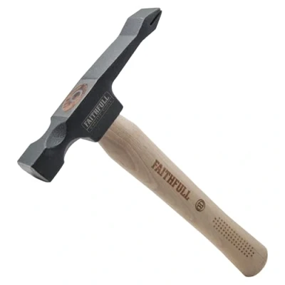 Image of Faithfull Single Scutch Hammer FSC Hickory Handle