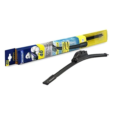 Image of MICHELIN Total Performance Windscreen Wiper, 400 mm, Jointless Wiper Blade for the Front Screen, Length 40 cm, Black