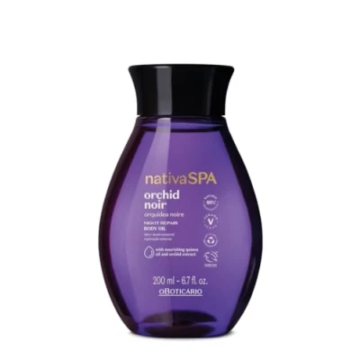 Image of O Boticário Nativa SPA Body Oil (Orchid Noire)