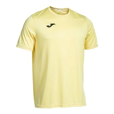 Image of Joma Men&#039;s Combi M/C T Shirt, Light Yellow, XS