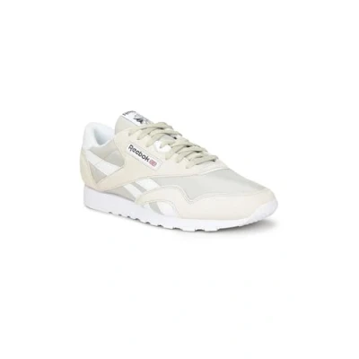 Image of Reebok Classic Unisex Trainers, Size: 6.5, Sport beige/white Leather/synthetics