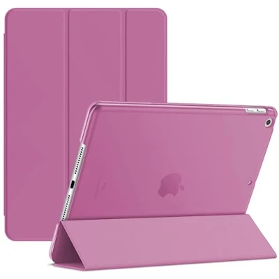 Image of For Apple iPad Mini 1/2/3 Smart Case with Automatic Magnetic Wake/Sleep (Pink)