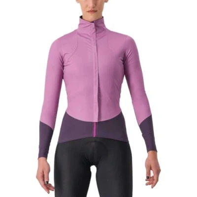 Image of CASTELLI 4520558 509 BETA RoS W Jacket Women&#039;s PURPLE DEW/NIGHT SHADE Size XS