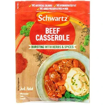 Image of Schwartz Packet Sauce Range (Beef Casserole 3 x 43g)