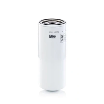 Image of 9414100547 Oil Filter MANN W 11 102/50 Spin on VOLVO: F 10