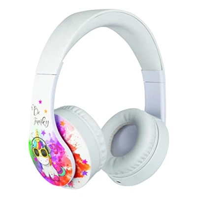 Image of Konix Unik Unicorn Be Funky Gaming Headset (White)