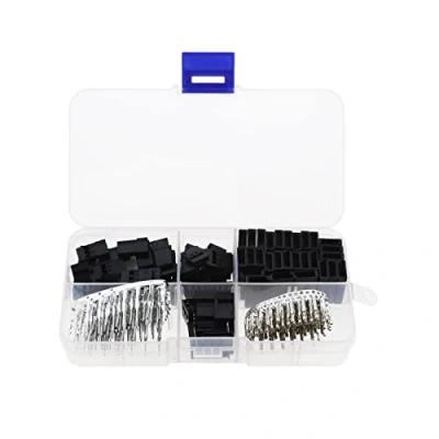 Image of VGOL 270Pcs Servo Plug Male Female Connector Crimp Pin Compatible with Futaba JR Connectors Cable Wire