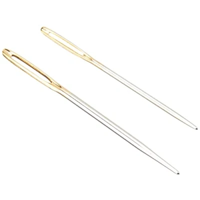 Image of Pony Gold Eye Sewing Needles for Knitters, Metal, Multi Colour
