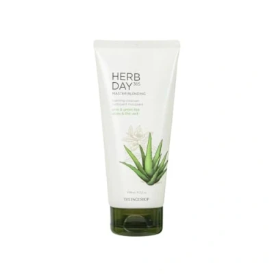 Image of [The Face Shop] Herb Day Cleansing Foam, Aloe