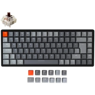Image of UK Keychron K2v2 Bluetooth RGB Backlit Hot Swap Tactile Switches Aluminium Mac/PC Keyboard
