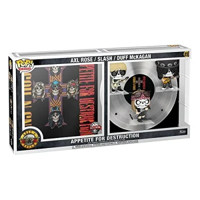 Image of Funko Pop! Albums Deluxe: Guns N&#039; Roses Duff Mckagan Music Collectable Vinyl Figure Gift Idea Official Merchandise Toys for Kids &amp; Adults Fans Model Collectors