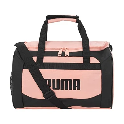 Image of PUMA Kids&#039; Evercat Transformation Duffel, Apricot Blush/Black, One size