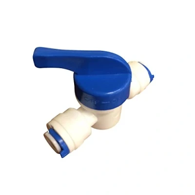 Image of 1/4&quot; Inline Tap/Shut Off Valve/Isolation RO Ball Valve for Reverse Osmosis Fridge Freezer/Coffee Machine/Water Filter System