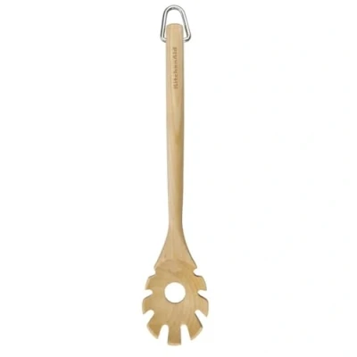 Image of KitchenAid Spaghetti Spoon Core Birchwood 34 cm