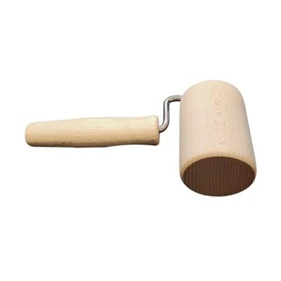 Image of Wooden World Rolling pin for Cookies Tart Small roll with Handle 7 cm