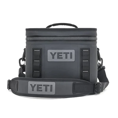 Image of YETI Hopper Flip Portable Soft Cooler, Charcoal, 8