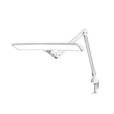 Image of Daylight Company Lumi Task Lamp,3,800 Lux, Craft Light, Super Bright Desk Lamp, Touch Dimmable 2 Brightness Levels, Ideal Table Light,Eye Caring Lamp,15 W White