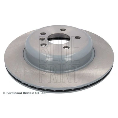 Image of 34207915320, 34216882246 Brake disc BLUE PRINT ADBP430062 Rear Axle Right 330mm 20mm 5 Hole 112mm internally vented Coated BMW: Saloon, Touring, 7
