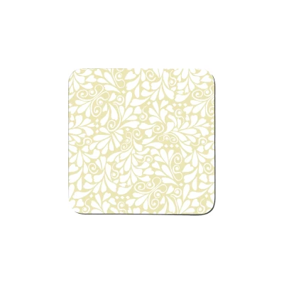 Image of Denby Jasmine Gold Set Of 6 Coasters