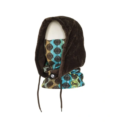 Image of Buff Unisex Microfiber and Fleece Hood Neck Gaiter 51400 Multicolour One Size