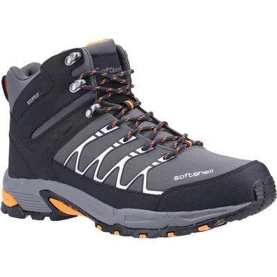 Image of Cotswold Mens Abbeydale Mid Hiker Boots Grey Size UK 7