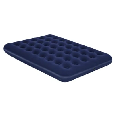Image of Bestway Air Mattress, Queen Size with Manual Hand Pumps and Pillows Inflatable Mattress for Indoor Outdoor Use Two man