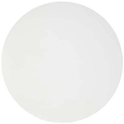 Image of Clairefontaine Ref 34173C White Canvas Board (Round) 30 x 30cm 3mm Thick, Made from 100% Cotton, Suitable for Oil &amp; Acrylic Paints, Acid Free Surface