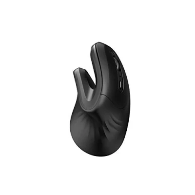 Image of MOJO Silent Bluetooth Vertical Mouse Wireless Optical Ergonomic w/Adjustable Sensitivity (Perfect Grip (Bluetooth + 2.4 GHz Wireless))