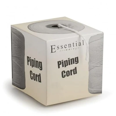 Image of Essential Trimmings 2mm Polyester Piping Cord White per metre
