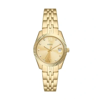 Image of Fossil Scarlette Watch for Women,Quartz movement with Stainless steel or Leather Strap
