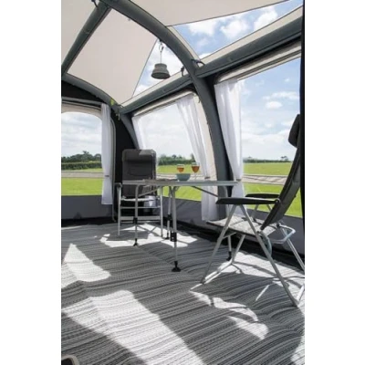 Image of Kampa Dometic Continental Breathable Awning Carpet Groundsheet Fits Club 330 260 x 330cm Weather Resistant, UV Resistant for Caravan, Tent &amp; Motorhome