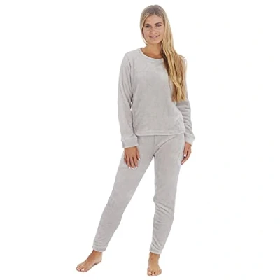 Image of Undercover Ladies Forever Dreaming Polished Fleece Pyjamas 34B1595 Grey Large