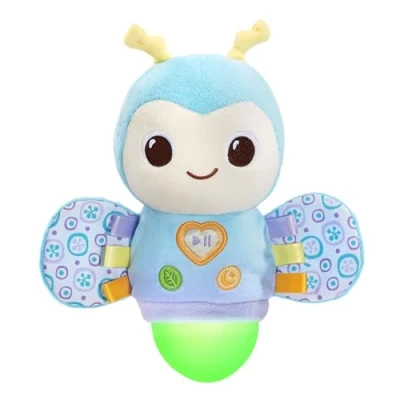 Image of VTech Baby Soothing Sounds Firefly, Toy with Lights, Nature Music and Lullabies, Colours Textures for Sensory Play, Gift Ages 0, 3, 6, 9 Months +, English Version