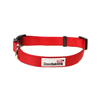 Image of Doodlebone Dog Collar, Ruby, 6 11