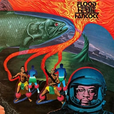 Image of Herbie Hancock Flood Red vinyl 2020 UK 2 LP set 19075871481